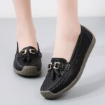 Stylish Ladies Casual Leather Loafers