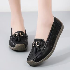 Stylish Ladies Casual Leather Loafers