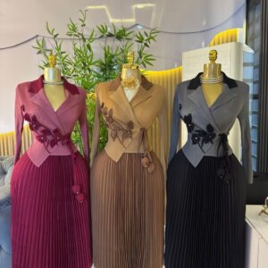 ladies flowered stone dress
