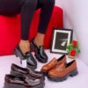 Ladies Thick-Sole Loafers