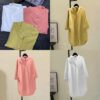 Mid-Length Pocket Buttoned Shirt