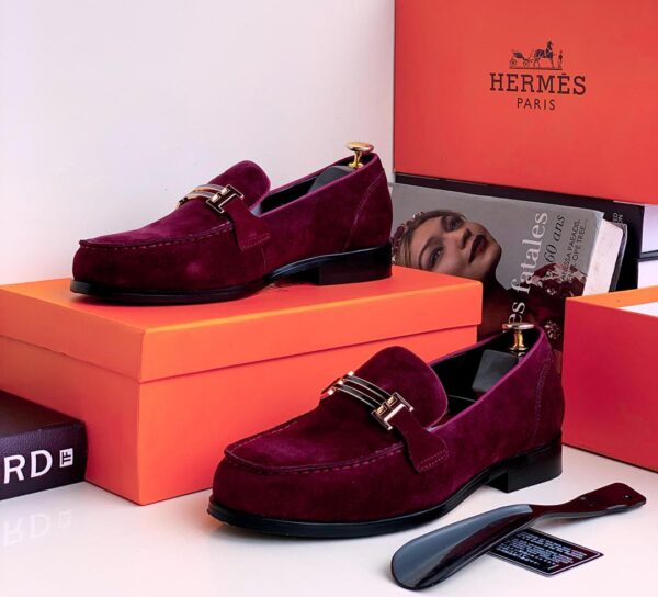 Men Suede Slip-On Dress Loafers
