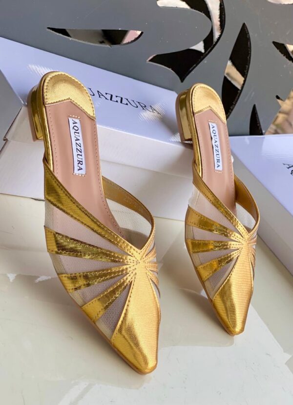 women flat slip-on half shoes