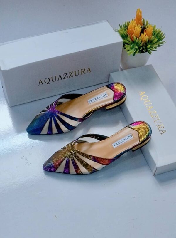 women flat slip-on half shoes