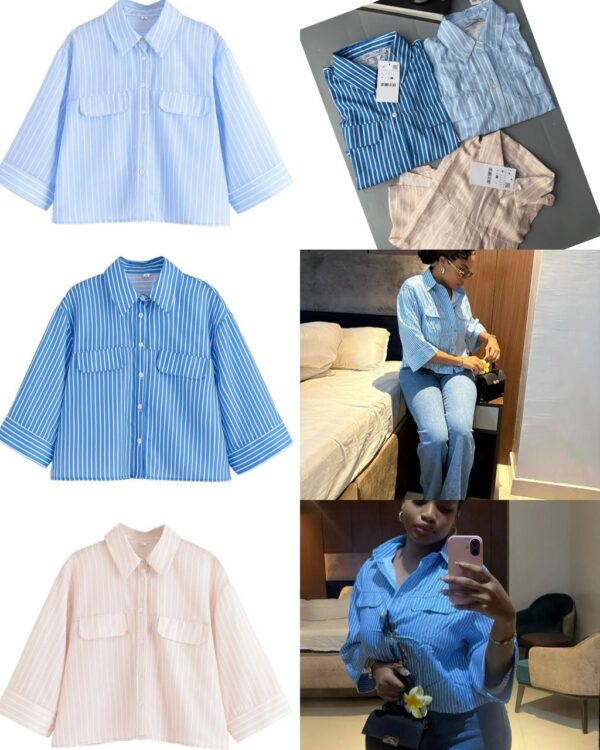 Striped Oversized Shirt