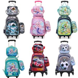 children's trolley school bag