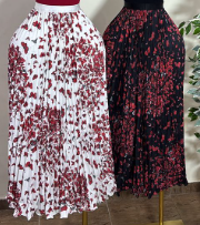 Butterfly Pleated Skirt