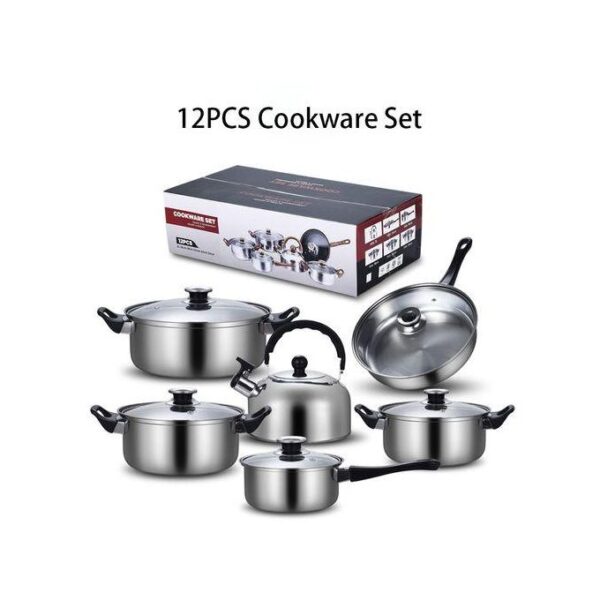 stainless steel cookware set