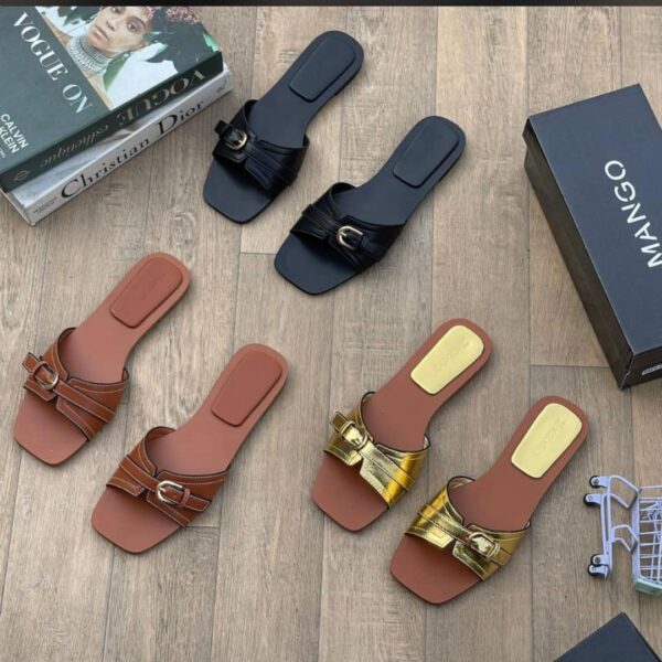 ladies mango slippers