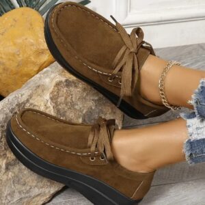 Women Suede Outdoor Shoes