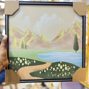 Landscape painting wall art