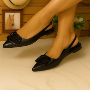 Women Formal Sling-back Flat Shoes