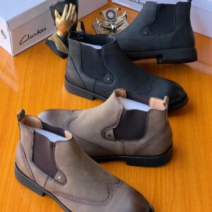 Men's Formal Slip-on Ankle Boots