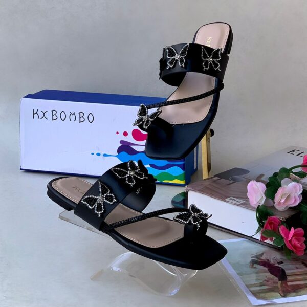 butterfly luxury slippers
