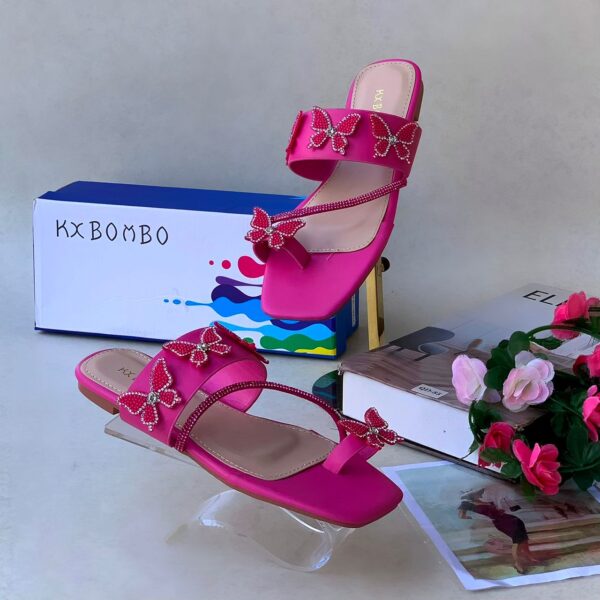butterfly luxury slippers