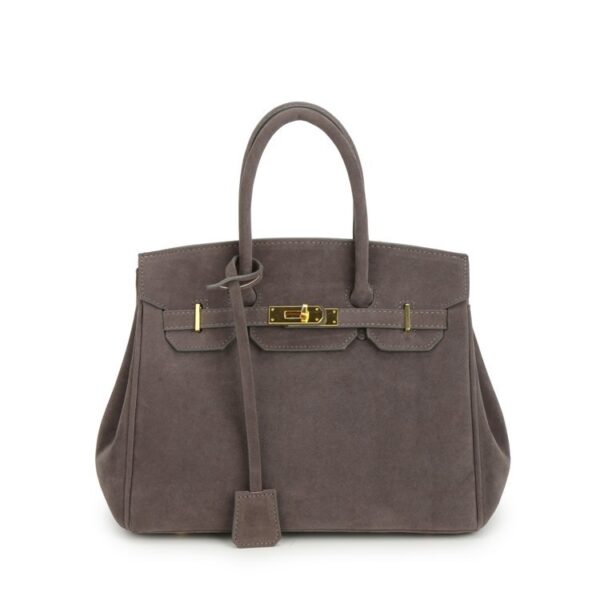 ladies large capacity suede shoulder bags