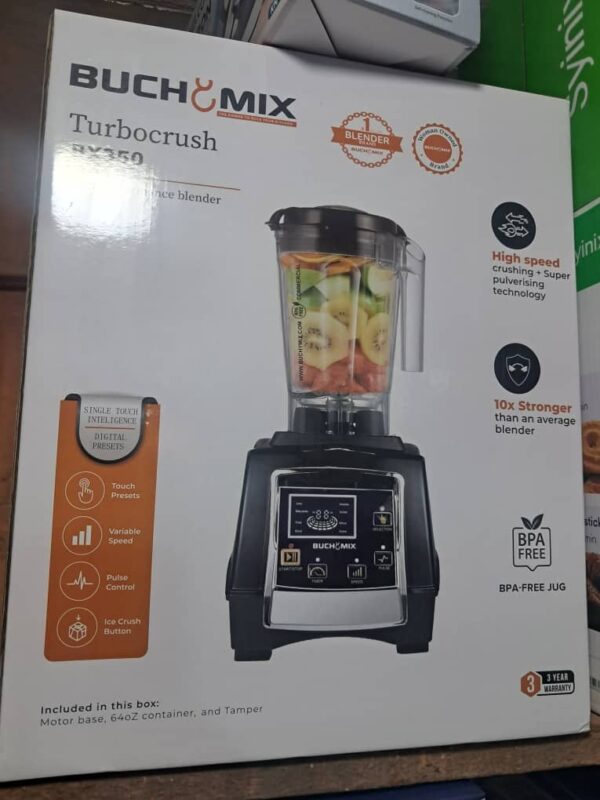 heavy duty digital blender bx350