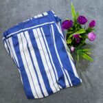 Fashion Strap Striped Flared Dress