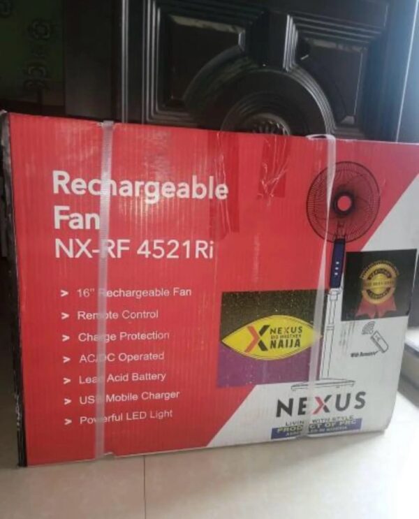 rechargeable fan + usb