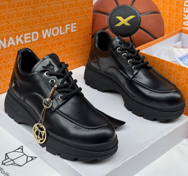 chunky lace-up shoes