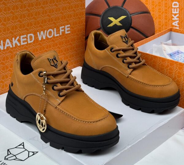 chunky lace-up shoes