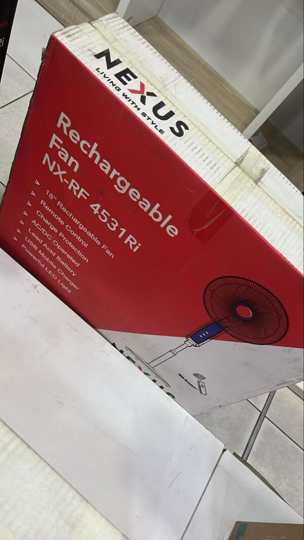 rechargeable fan + usb