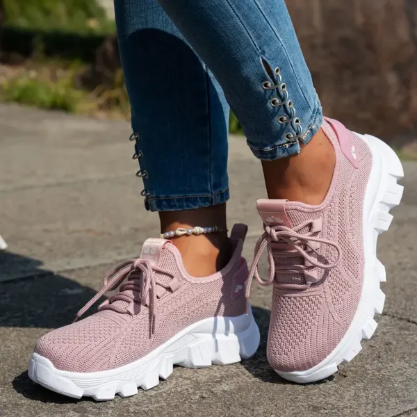 Women's Casual Breathable Knit Sneakers women's casual breathable knit sneakers