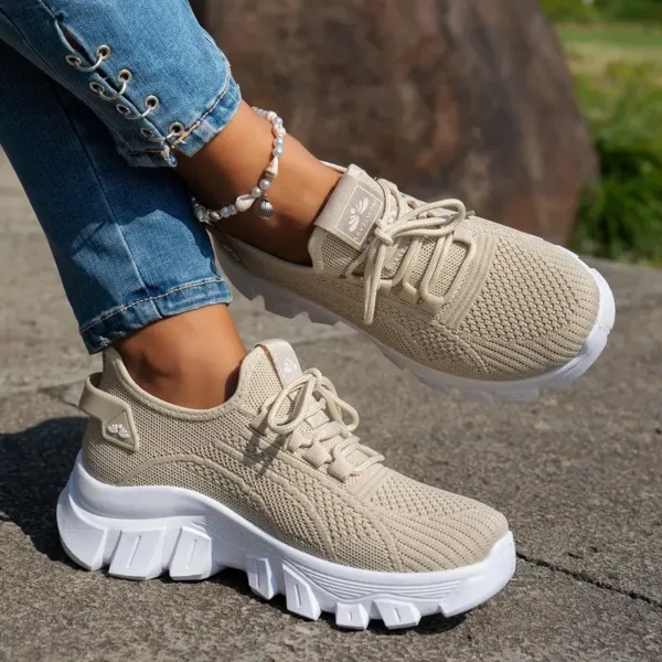 Women's Casual Breathable Knit Sneakers women's casual breathable knit sneakers