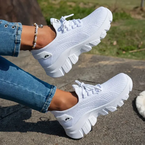 Women's Casual Breathable Knit Sneakers women's casual breathable knit sneakers