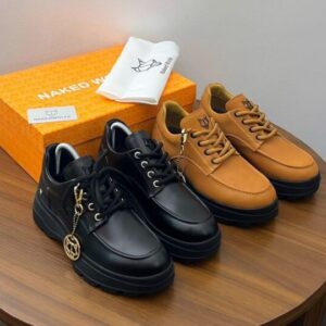 chunky lace-up shoes