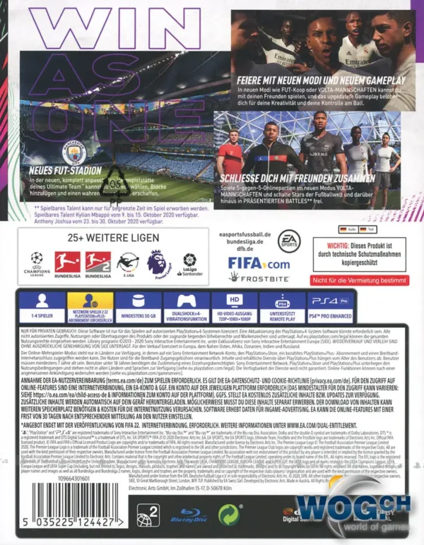 FIFA 21 PS4 game discs fifa 21 ps4 game discs