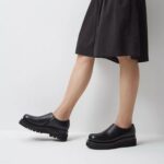 Men Thick Sole Genuine Leather Shoes