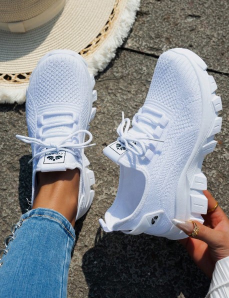 Women Casual Lightweight Lace-Up Sneakers women casual lightweight lace-up sneakers