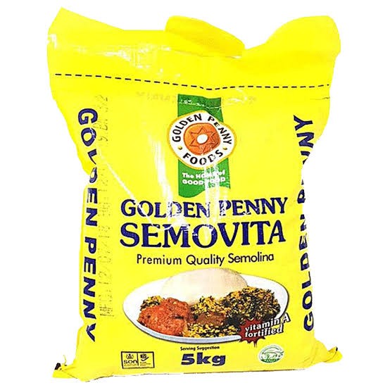 GOLDEN PENNY SEMOVITA 5KG golden penny semovita 5kg