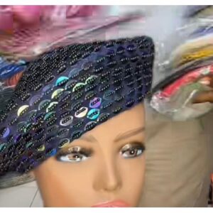 d beaed sequence beret octagonal new boys unisex hat