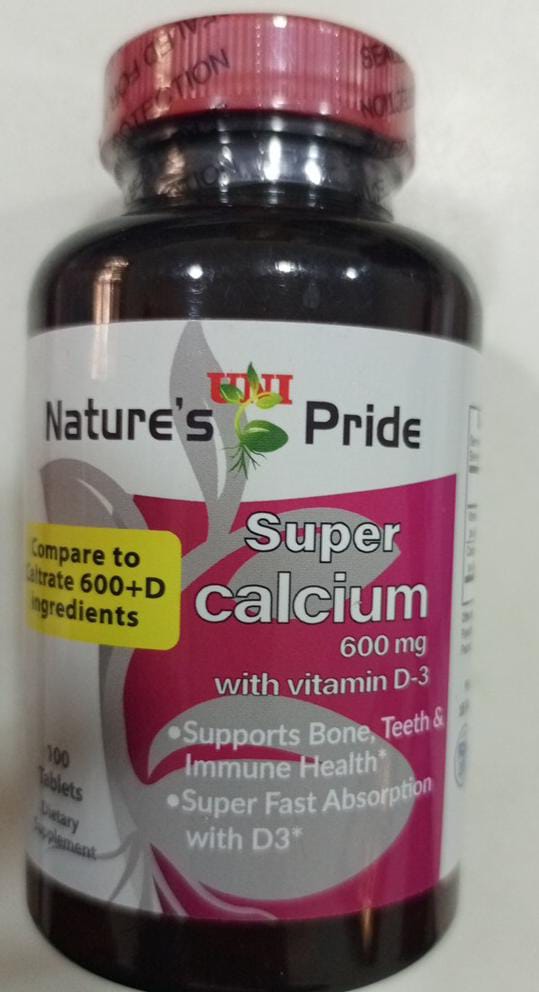 Super Calcium 600mg super calcium 600mg