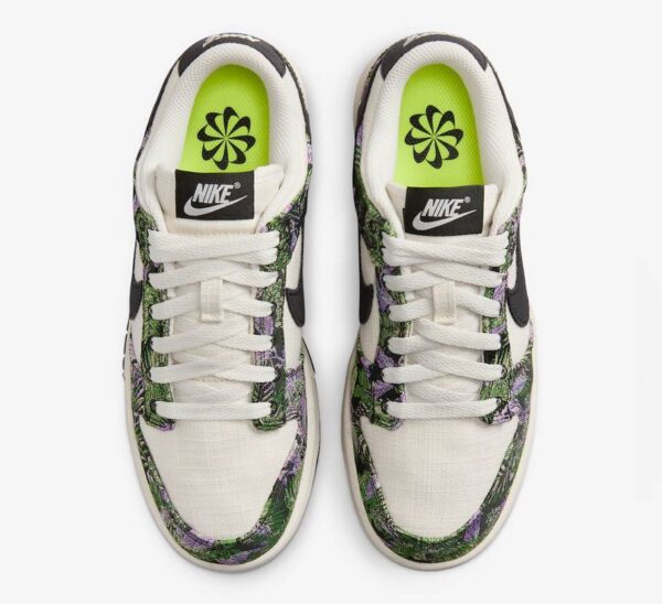 nike dunk low floral tapestry 3