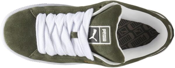 quality dark olive suede sneaker 2