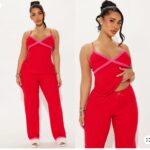 RED FASHION NOVA NIGHTIE