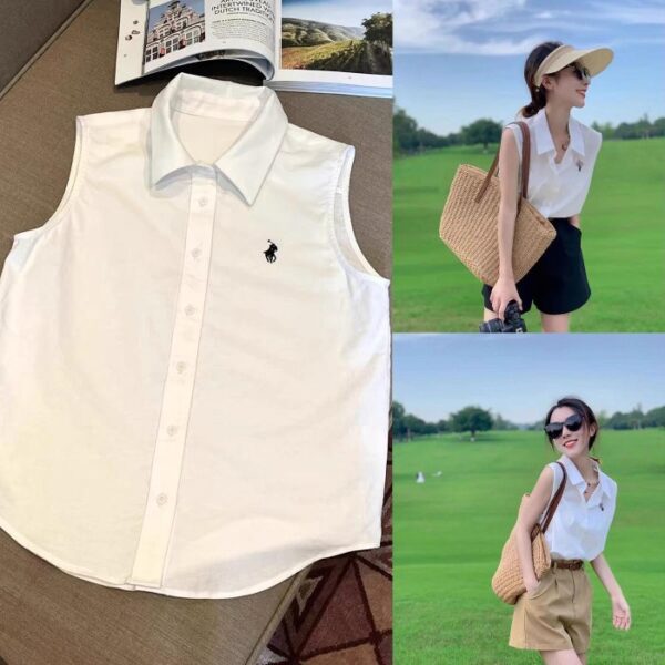 WHITE CHIC POLO 3 white chic polo 3