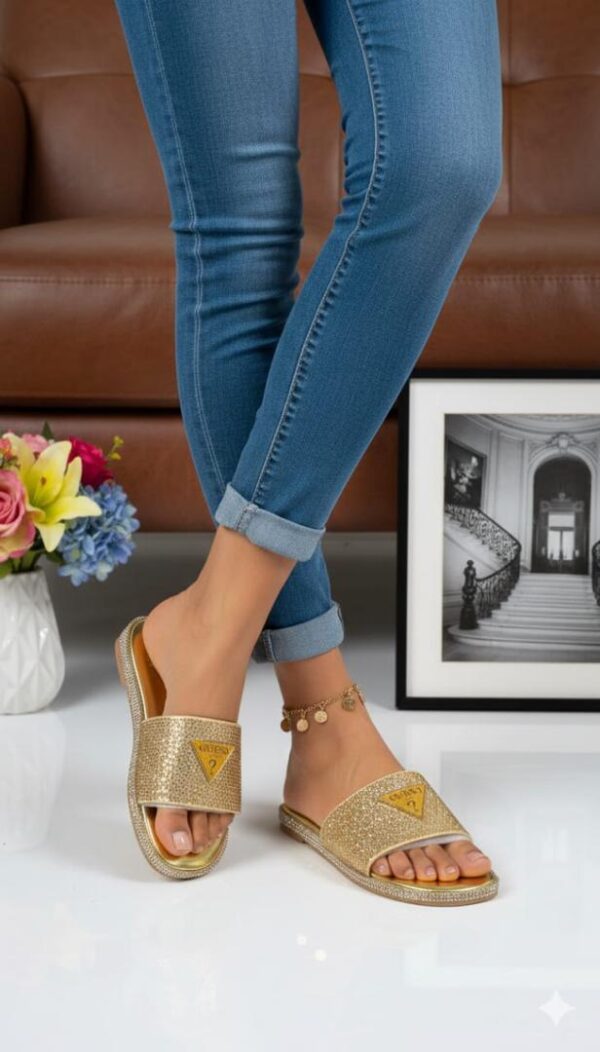 Ladies Stylish Flat Slippers ladies stylish flat slippers