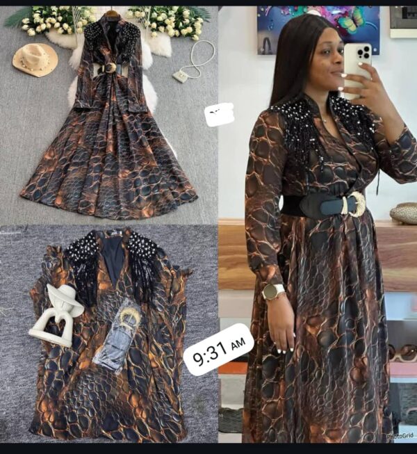 Beaded Evening Dress beaded evening dress