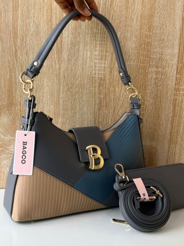 women multicolor 2 in 1 handbags