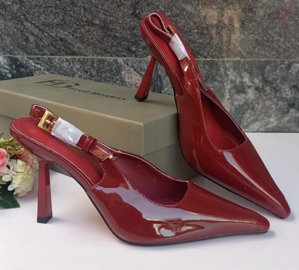 Ladies Sling-back Pointed Toe Pump Heels ladies sling-back pointed toe pump heels