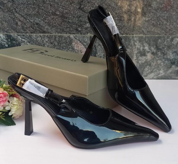 Ladies Sling-back Pointed Toe Pump Heels ladies sling-back pointed toe pump heels