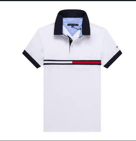Short Sleeve Textured Cotton Polo short sleeve textured cotton polo