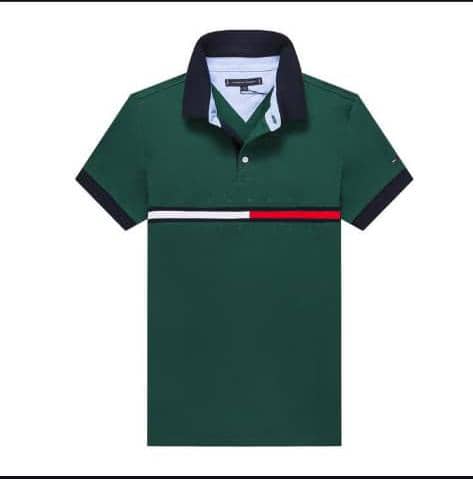 Short Sleeve Textured Cotton Polo short sleeve textured cotton polo