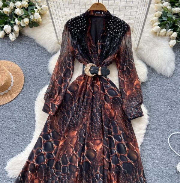 Beaded Evening Dress beaded evening dress