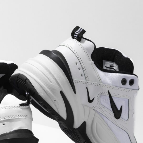 tekno white black sneakers