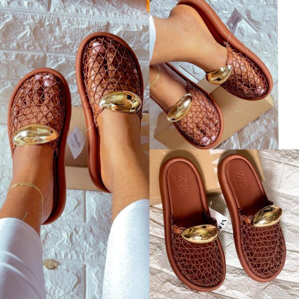 women’s stylish mesh slip-on